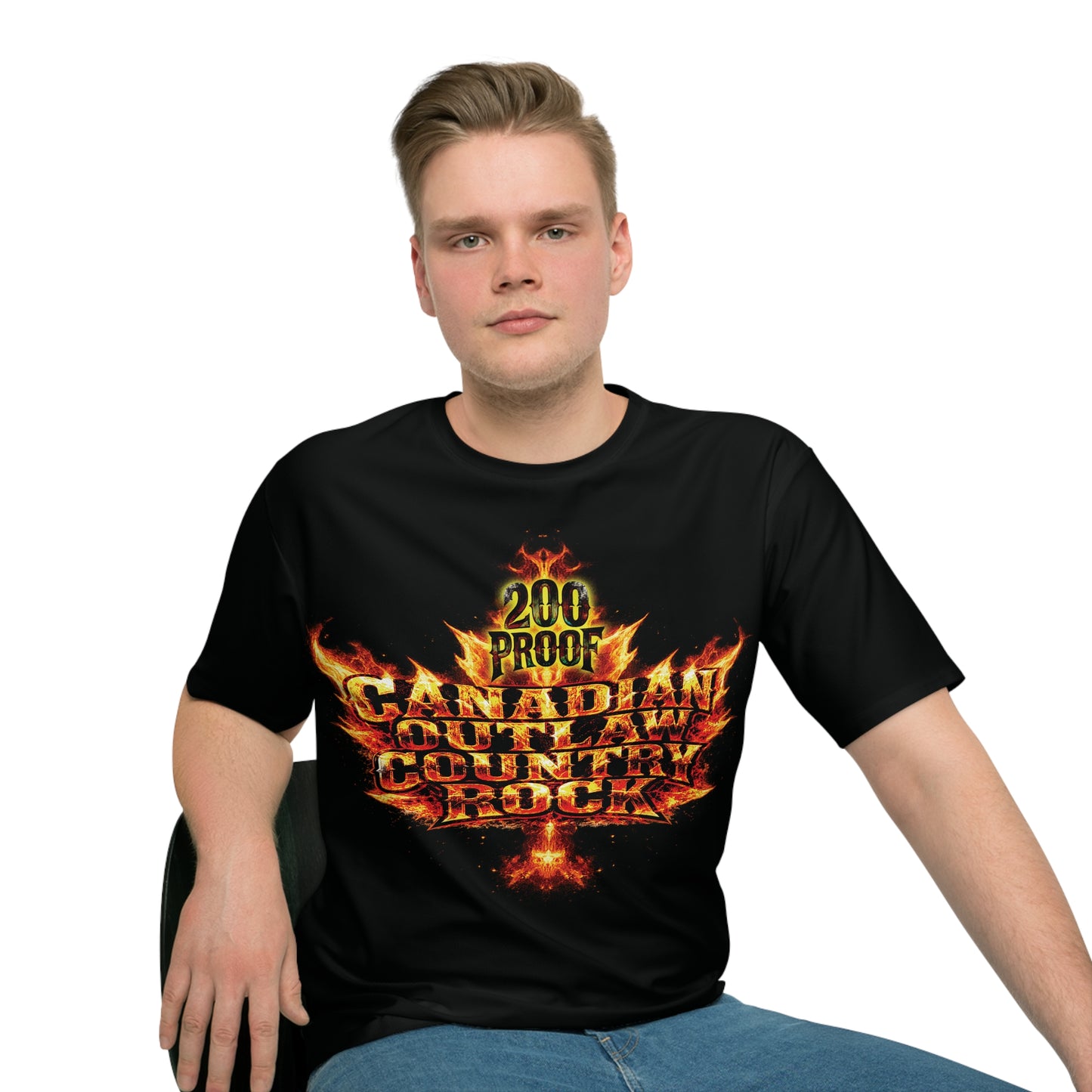 200 Proof Canadian Outlaw Country Rock T-Shirt | Official Band Merch