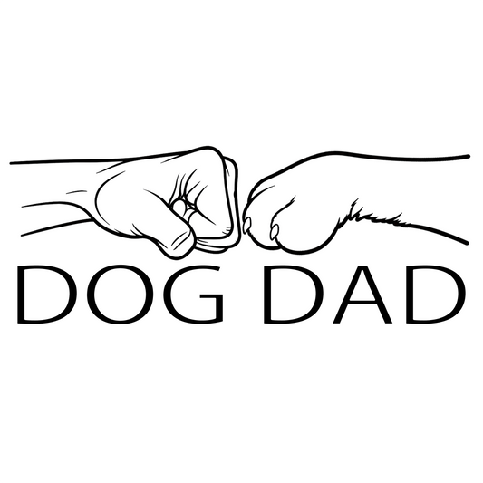 Dog Dad Fist Bump Premium Unisex V-Neck T-Shirt