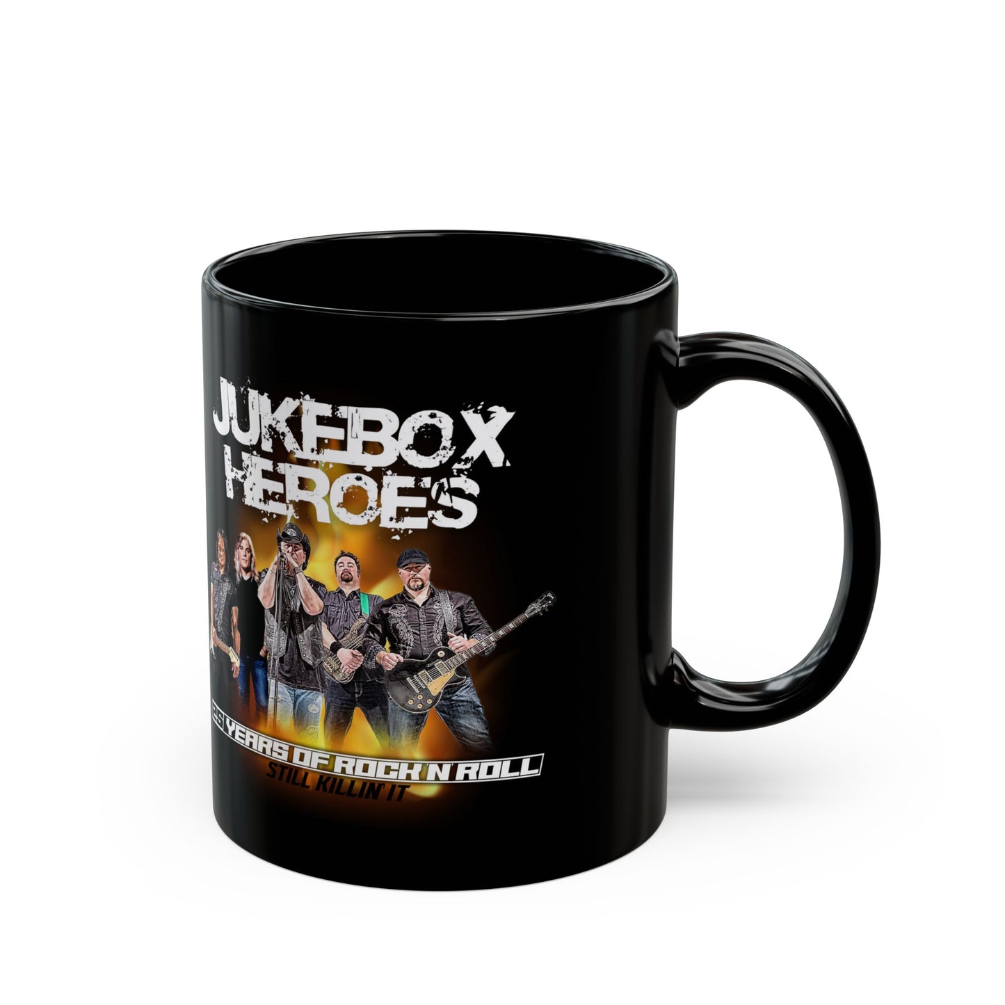 JukeBox Heroes 25th University Mug